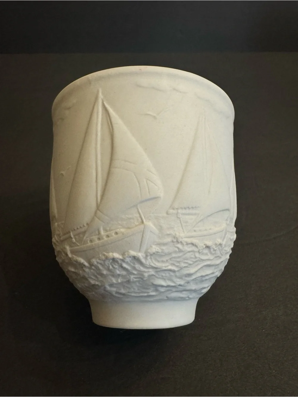 1997 Lladro Sailing The Seas Collector Society Figurine Cup Regata Made in Spain